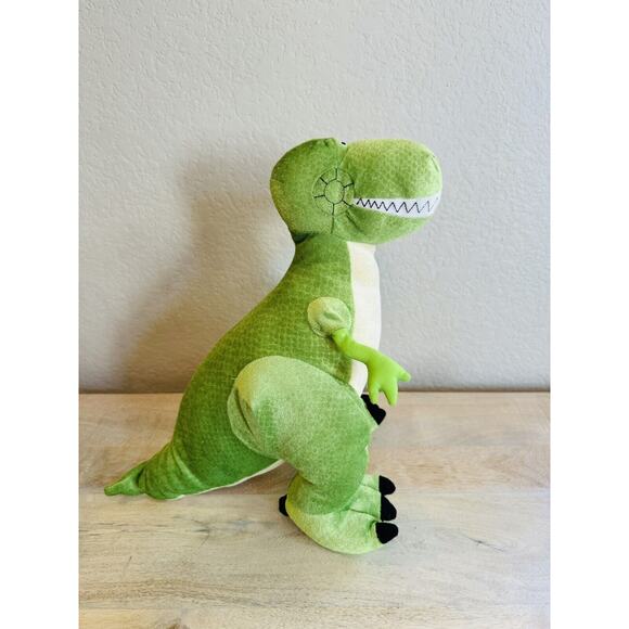 Disney Toy Story Rex Dinosaur Plush Green 12” Disney Store Exclusive Stamped - Picture 2 of 6